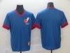 Montreal Expos Blank Cooperstown Throwback Blue Team Jersey