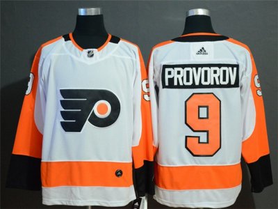 Philadelphia Flyers #9 Ivan Provorov White Jersey