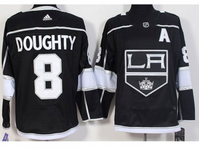 Los Angeles Kings #8 Drew Doughty Home Black Jersey
