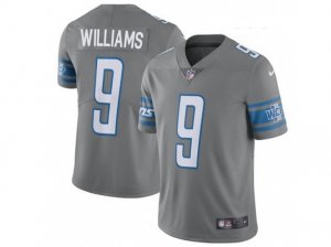 Detroit Lions #9 Jameson Williams Silver Color Rush Limited Jersey