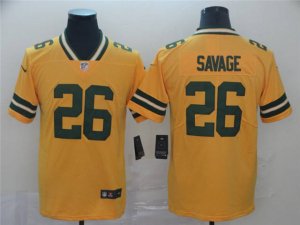 Green Bay Packers #26 Darnell Savage Jr. Gold Inverted Limited Jersey