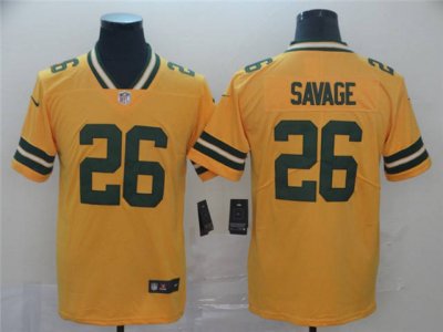 Green Bay Packers #26 Darnell Savage Jr. Gold Inverted Limited Jersey