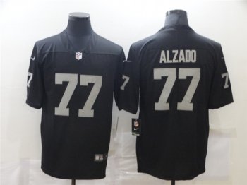 Las Vegas Raiders #77 Lyle Alzado Black Vapor Limited Jersey