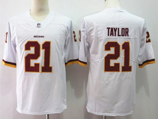 Washington Redskins #21 Sean Taylor White Vapor Limited Jersey|WR21VUW ...