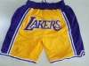 Los Angeles Lakers Just Don Lakers Gold Basketball Shorts