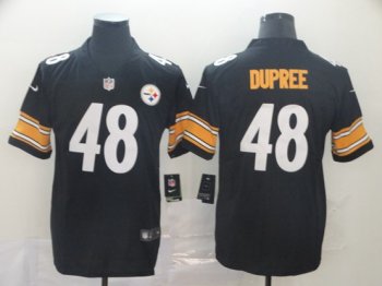 Pittsburgh Steelers #48 Bud Dupree Black Vapor Limited Jersey