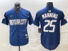 Detroit Tigers #25 Matt Manning Navy 2024 City Connect Limited Jersey