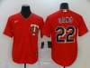 Minnesota Twins #22 Miguel Sano Red Cool Base Jersey