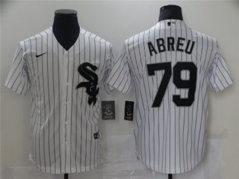 Chicago White Sox #79 Jose Abreu White Cool Base Jersey