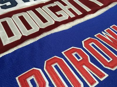 Custom Nameplates Patch For NHL NFL MLB NBA Jersey