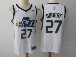 Utah Jazz #27 Rudy Gobert White Swingman Jersey