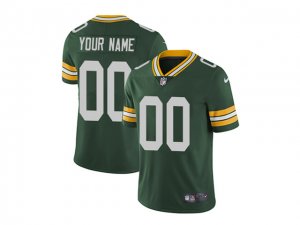 Green Bay Packers #00 Green Vapor Limited Custom Jersey