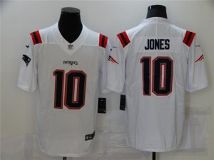 Youth New England Patriots #10 Mac Jones White Vapor Limited Jersey
