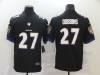 Baltimore Ravens #27 J.K. Dobbins Black Vapor Limited Jersey
