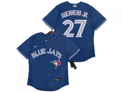 Toronto Blue Jays #27 Vladimir Guerrero Jr. Blue Flex Base Jersey