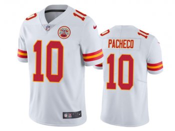 Kansas City Chiefs #10 Isaih Pacheco White Vapor Limited Jersey