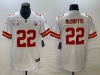 Kansas City Chiefs #22 Trent McDuffie White Super Bowl LVIII Limited Jersey