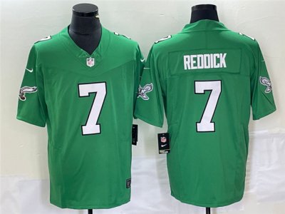 Philadelphia Eagles #7 Haason Reddick Kelly Green Vapor F.U.S.E. Limited Jersey