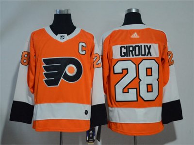 Philadelphia Flyers #28 Claude Giroux Orange Jersey