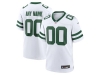 New York Jets #00 White Vapor F.U.S.E. Limited Custom Jersey