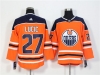Edmonton Oilers #27 Milan Lucic Orange Jersey