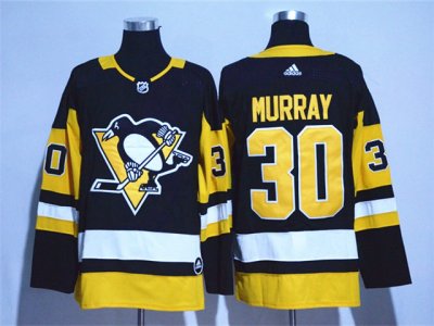 Pittsburgh Penguins #30 Matt Murray Black Jersey