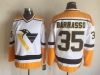 Pittsburgh Penguins #35 Tom Barrasso 1996 Vintage CCM White Jersey