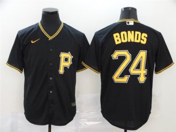 Pittsburgh Pirates #24 Barry Bonds Black 2020 Cool Base Jersey