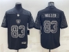 Las Vegas Raiders #83 Darren Waller Black RFLCTV Limited Jersey