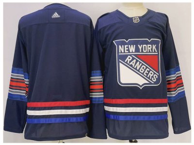 New York Rangers Blank Navy Alternate Team Jersey