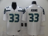 Seattle Seahawks #33 Jamal Adams White Vapor Limited Jersey