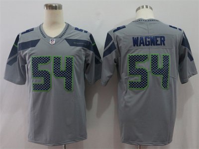 Seattle Seahawks #54 Bobby Wagner Gray Vapor Limited Jersey