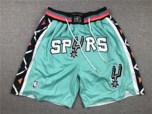 San Antonio Spurs Turquoise City Edition Basketball Shorts