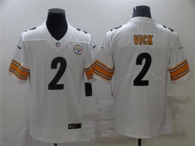 Pittsburgh Steelers #2 Michael Vick White Vapor Limited Jersey