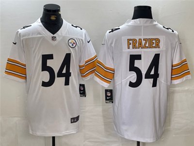 Pittsburgh Steelers #54 Zach Frazier White Vapor Limited Jersey