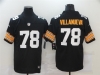 Pittsburgh Steelers #78 Alejandro Villanueva Alternate Black Vapor Limited Jersey