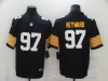 Pittsburgh Steelers #97 Cameron Heyward Alternate Black Vapor Limited Jersey