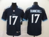 Tennessee Titans #17 Ryan Tannehill Navy Blue Vapor Limited Jersey