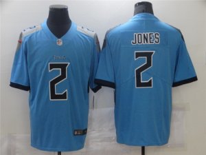 Tennessee Titans #2 Julio Jones Light Blue Vapor Limited Jersey