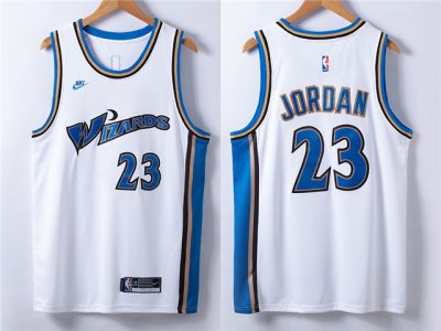 Washington Wizards #23 Michael Jordan 2022-23 White Classic Edition Swingman Jersey