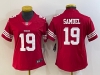 Women's San Francisco 49ers #19 Deebo Samuel Red 2022 Vapor Limited Jersey