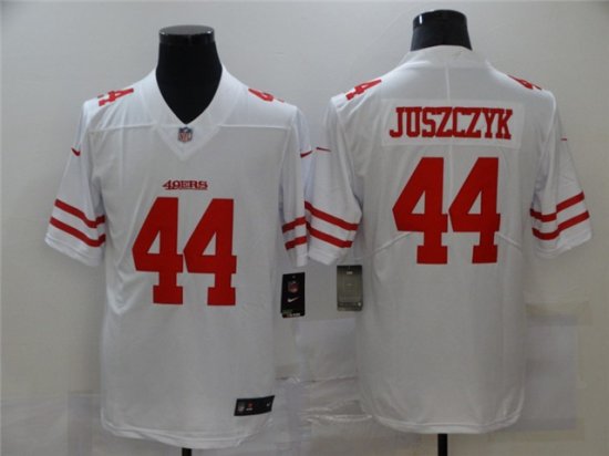 San Francisco 49ers #44 Kyle Juszczyk White Vapor Limited Jersey