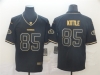 San Francisco 49ers #85 George Kittle Black Gold Vapor Limited Jersey