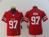 Youth San Francisco 49ers #97 Nick Bosa Red Vapor Limited Jersey