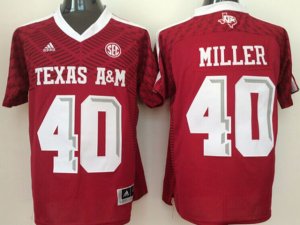 NCAA Texas A&M Aggies #40 Von Miller Red College Football Jersey