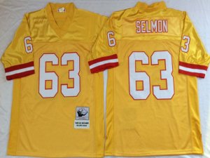 Tampa Bay Buccaneers #63 Roy Selmon Throwback Gold Jersey