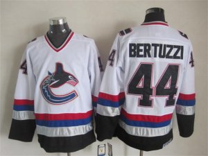 Vancouver Canucks #44 Todd Bertuzzi 2005 CCM Vintage White Jersey