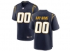 Los Angeles Chargers #00 Navy Blue Vapor Limited Custom Jersey