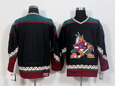 Phoenix Coyotes Blank 1998 CCM Vintage Black Jersey