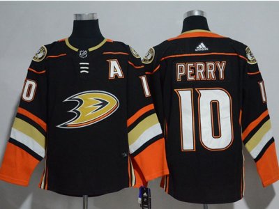 Anaheim Ducks #10 Corey Perry Black Jersey